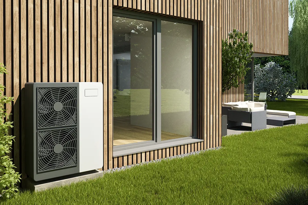 Une pompe à chaleur