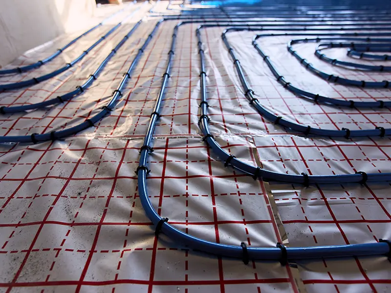 Chauffage par le sol