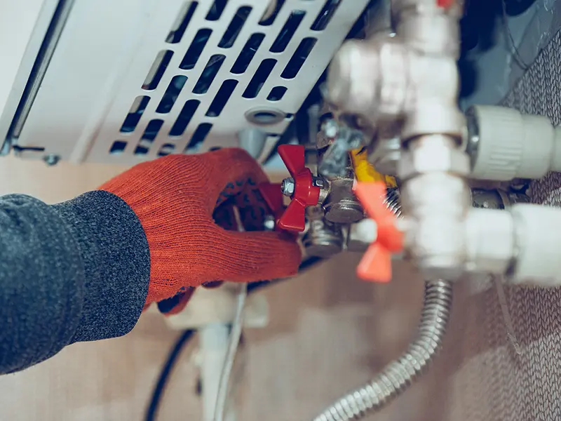 Entretien d'une chaudière